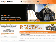 Tablet Screenshot of opto-technika.pl